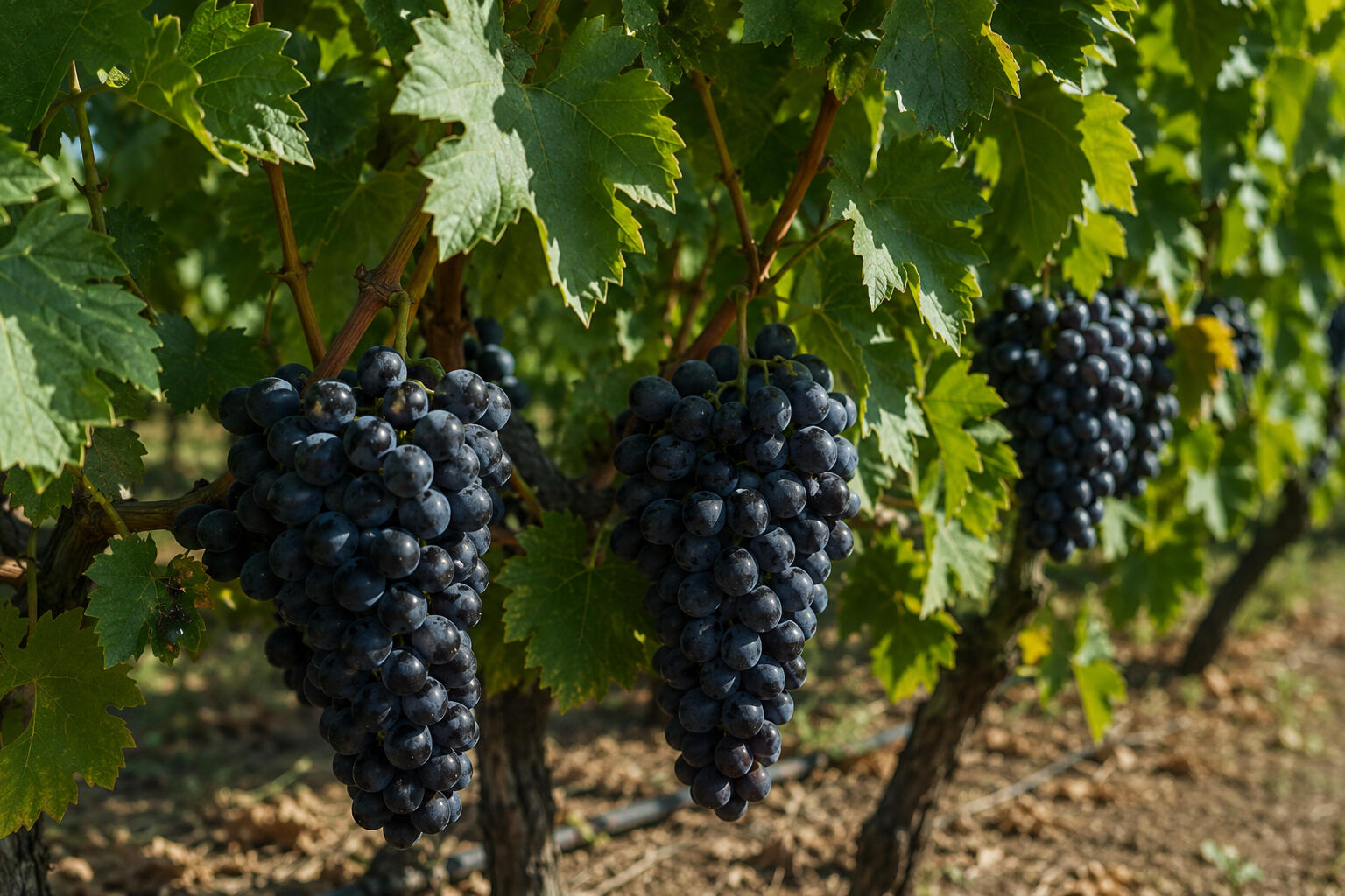 Frische moldawische Tafeltrauben Frische Tafeltrauben aus einem moldawischen Weinberg für den Export
